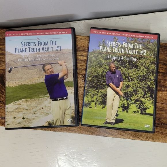Secrets from the Plane Truth Vault Golf DVD 1-8 Set RARE Golf Instruction - Picture 6 of 9